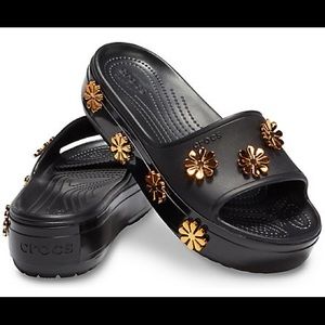 Crocs platform sandals